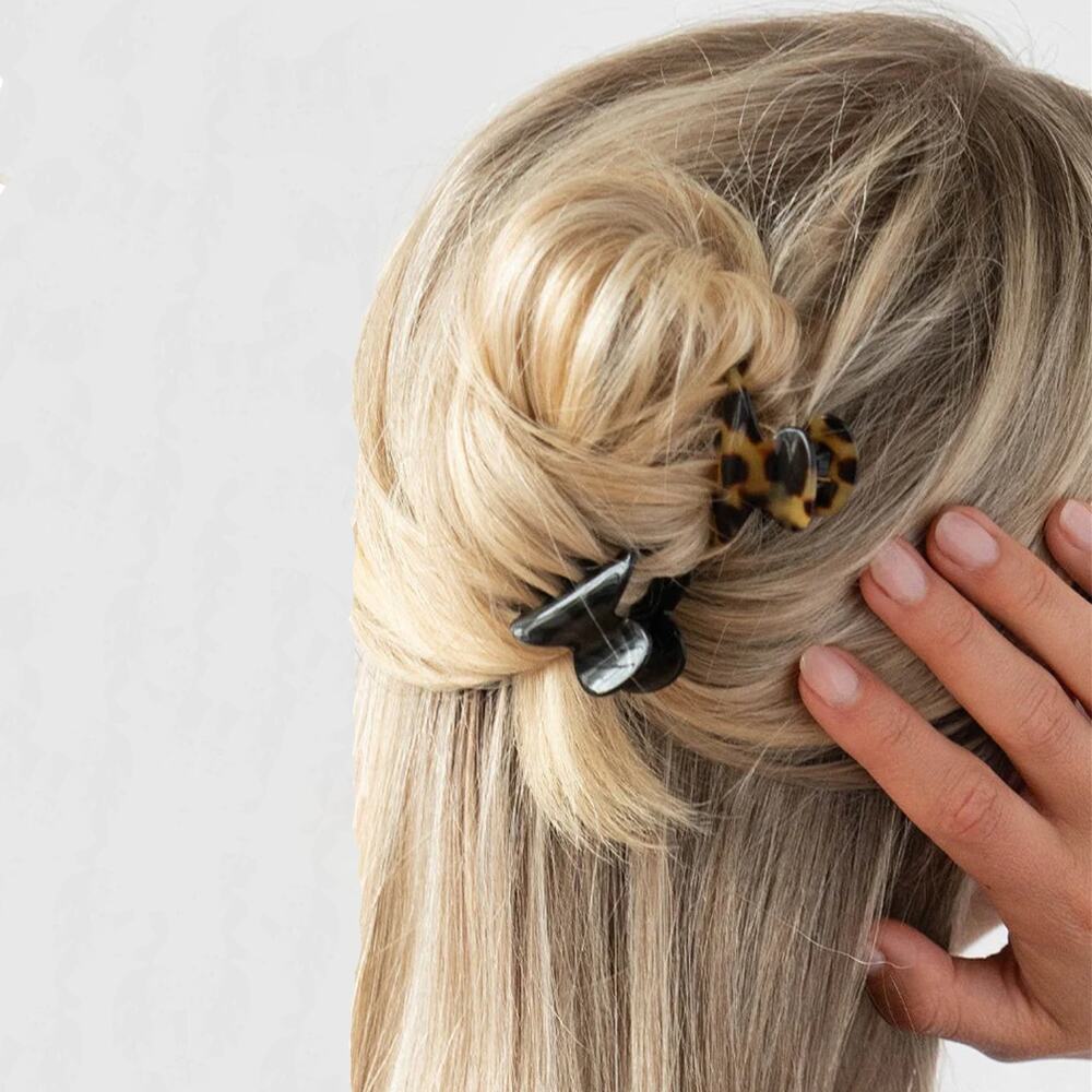 FRANCE LUXE Couture Claw Clip French Classic Mini Set of 2 in Tokyo - Picture 3 of 12